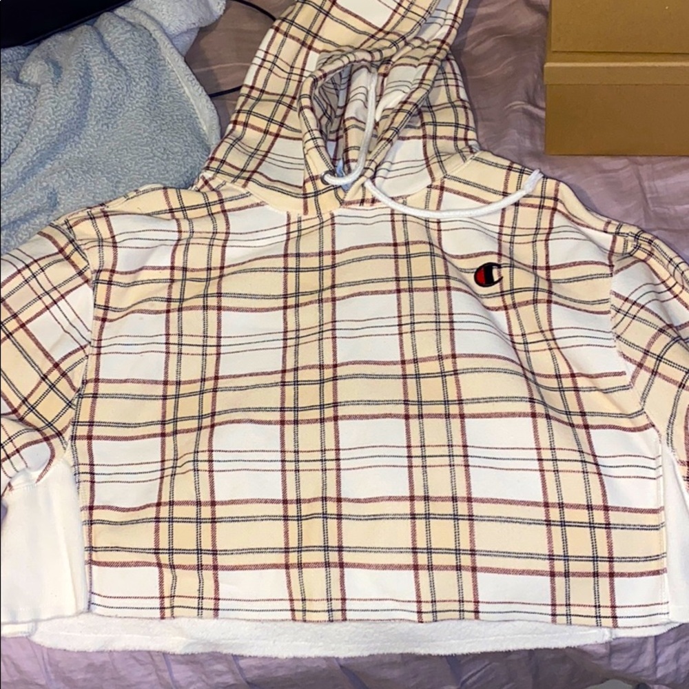 Cropped Champion hoodie